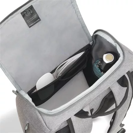DICOTA D31876-RPET Notebook hátizsák Eco MOTION 13 - 15.6" Világosszürke