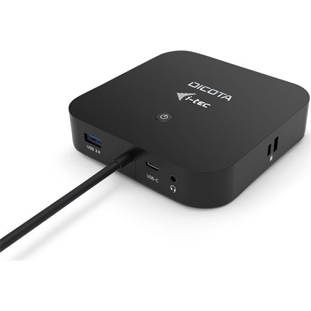 Dicota 11-in-1 Docking Station 5K PD 11-port 100W USB-C dokkoló fekete