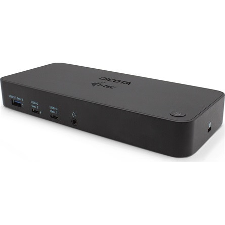 Dicota 12-in-1 Docking Station 5K PD 12-port 100W USB-C dokkoló fekete