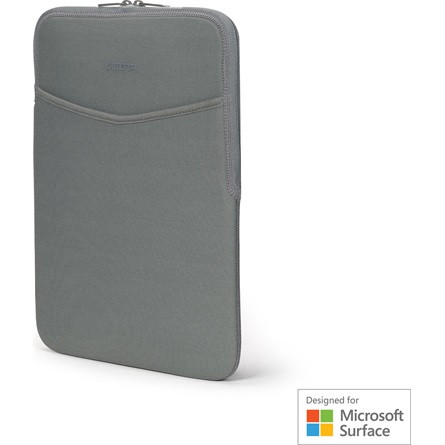 Dicota Eco Slim S Sleeve Grey For Microsoft Surface notebook táska szürke