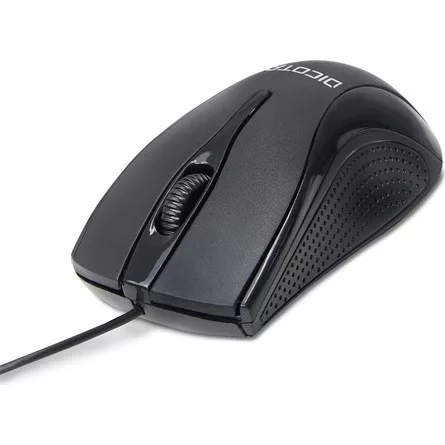 Dicota D32011 optikai USB egér fekete-szürke