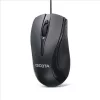 Dicota D32011 optikai USB egér fekete-szürke