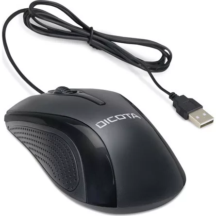 Dicota D32011 optikai USB egér fekete-szürke