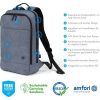 Dicota Eco Backpack Slim Motion Blue Denim 13-15,6" notebook hátizsák kék