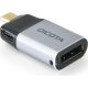 Dicota D32046 1db USB-C -> 1db Mini DisplayPort 1.2 1db USB-C M/F adapter ezüst