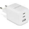Dicota Compact GaN Charger 65W univerzális hálózati töltő adapter fehér EU
