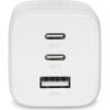 Dicota Compact GaN Charger 65W univerzális hálózati töltő adapter fehér EU