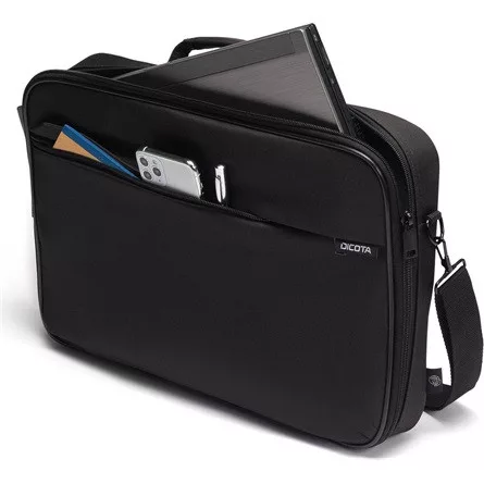 Dicota Multi ONE 15-17,3" notebook poliészter oldaltáska fekete