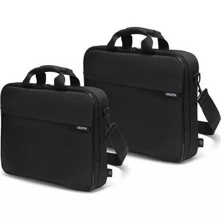 Dicota Top Traveller ONE 14-16" notebook poliészter oldaltáska fekete
