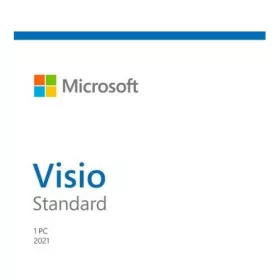   Microsoft Visio Standard 2021 e-licenc képszerkesztő szoftver