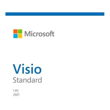 Microsoft Visio Standard 2021 e-licenc képszerkesztő szoftver