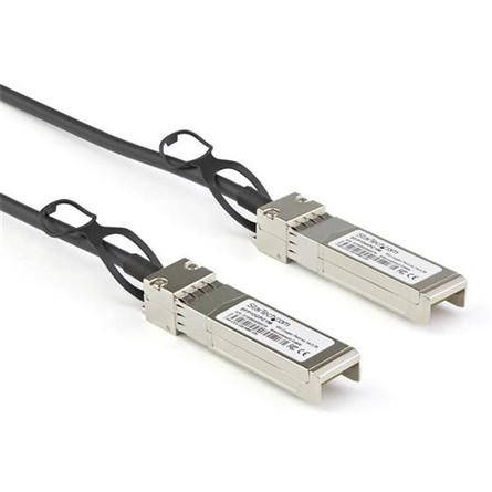 StarTech SFP+ -> SFP+ M/M adatkábel Direct Attach (DAC) 1m fekete 10Gbps Passive