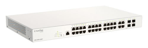 D-link 28-Port Gigabit PoE+ Nuclias Smart Managed Switch including 4x 1G Combo P