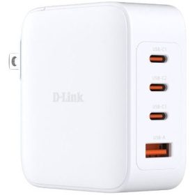   D-Link DCP-101 GaN 100W univerzális hálózati töltő adapter fehér