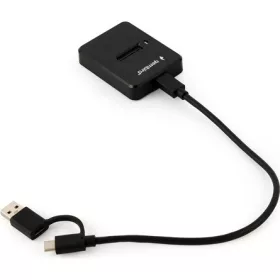   GEMBIRD Asztali USB Type-C M.2 SATA és NVME SSD meghajtó dokkoló állomás, fekete