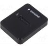 GEMBIRD Asztali USB Type-C M.2 SATA és NVME SSD meghajtó dokkoló állomás, fekete