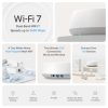 TP-LINK Deco BE25(2-pack) BE3600 egész otthont lefedő Mesh Wi-Fi 7 rendszer