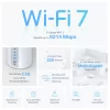 TP-LINK Deco BE65(2-pack) BE9300 egész otthont lefedő Mesh Wi-Fi 7 rendszer