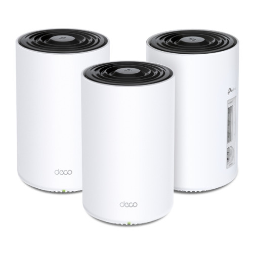 TP-LINK Deco PX50 (3-pack) AX3000+G1500 Whole Home Powerline Mesh Wi-Fi 6 System