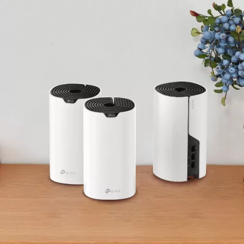 TP-LINK Deco S7(3-pack) AC1900 egész otthont lefedő Mesh Wi-Fi rendszer