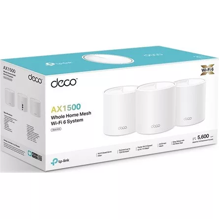 TP-Link Deco X10 AX1500 Dual-Band Wi-Fi mesh system kit (3db)