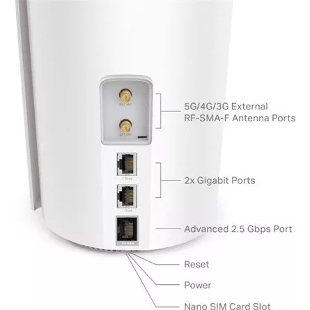 TP-Link Deco X50-5G AX3000 Dual-Band Wi-Fi 5G/NR mesh system (1db)