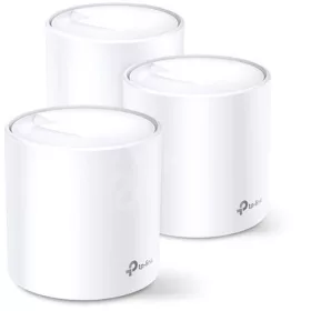   TP-LINK Deco X60(3-pack) AX3000 egész otthont lefedő Mesh Wi-Fi 6 rendszer