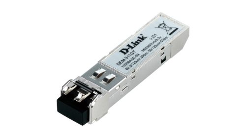 D-link 1-port Mini-GBIC SFP to 1000BaseSX, 550m for all - tray of 10
- Mini GBIC