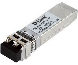 D-Link 10GBase-SR SFP+ Transceiver, 80/300m