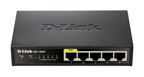 D-Link 5-port 10/100 Desktop Switch