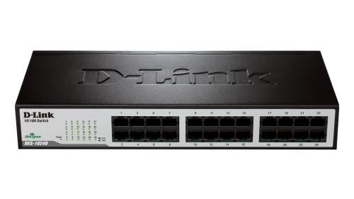 D-Link 24-port 10/100 Desktop Switch