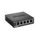 D-Link 5-port 10/100 Metal Housing Desktop Switch