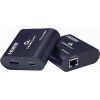 Gembird 1db HDMI 1.3 1db USB-B 2.0 micro -> 1db RJ45 CAT6 UTP F/F video extender 60m fekete