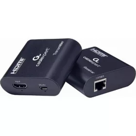   Gembird 1db HDMI 1.3 1db USB-B 2.0 micro -> 1db RJ45 CAT6 UTP F/F video extender 60m fekete