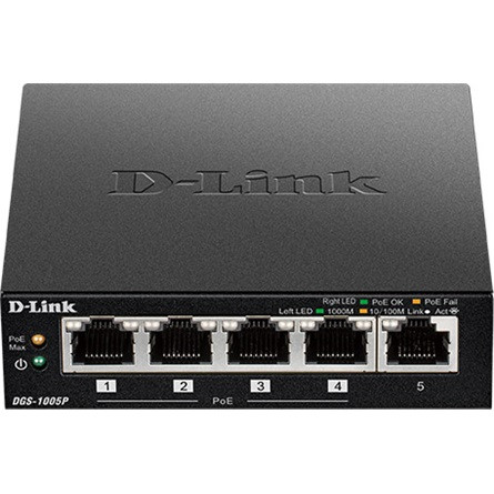 D-Link DGS-1005P PoE switch