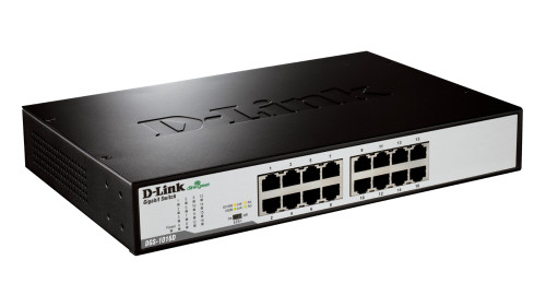 D-Link 16-port 10/100/1000 Gigabit Desktop Switch