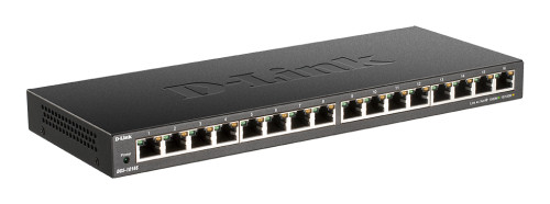 D-link 16-Port 10/100/1000Mbps Unmanaged Gigabit Ethernet Switch  - 1000Base-T I