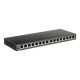 D-link 16-Port 10/100/1000Mbps Unmanaged Gigabit Ethernet Switch  - 1000Base-T I