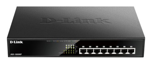 D-link 16 Ports GE PoE(30W) + 2 Ports SFP Unmanaged Switch, 240W