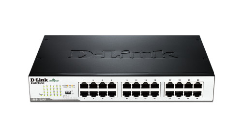 D-Link 24-port 10/100/1000 Gigabit Desktop Switch