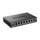 D-Link 8-port 10/100/1000 Gigabit Metal Housing Desktop Switch