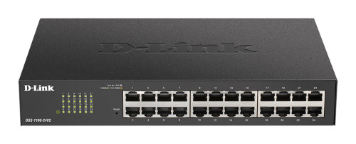 D-link 24-Port Gigabit Smart Managed Switch - 24-Port 100BaseTX Auto-Negotiating