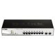 D-Link 8-port 10/100/1000 Gigabit PoE Smart Switch including 2 Combo 1000BaseT/S