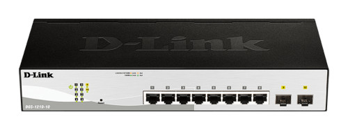 D-Link 10-Port Gigabit Smart Switch with 2 SFP ports