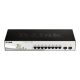 D-Link 10-port 10/100/1000 Gigabit PoE Smart Switch including 2 Combo 1000BaseT/