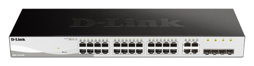 D-Link 24 10/100/1000 Base-T port with 4 x 1000Base-T /SFP ports