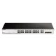 D-Link 24 10/100/1000 Base-T port with 4 x 1000Base-T /SFP ports