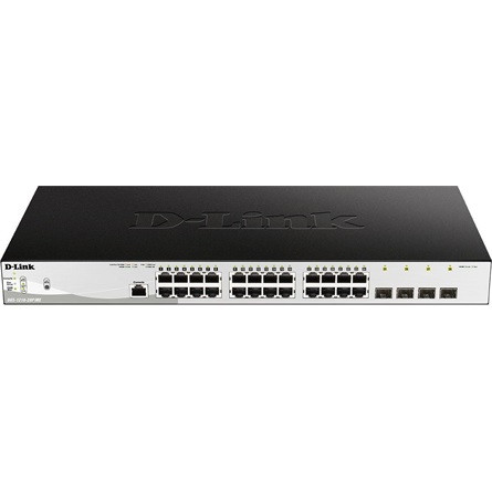 D-Link DGS-1210-28P/ME Metro PoE rack switch