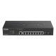 D-link 8-port Gbit PoE Managed Switch incl. 2 x SFP  - Maximum PoE Budget 65W -