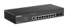 D-link 8-port Gbit PoE Managed Switch incl. 2 x SFP  - Maximum PoE Budget 65W -